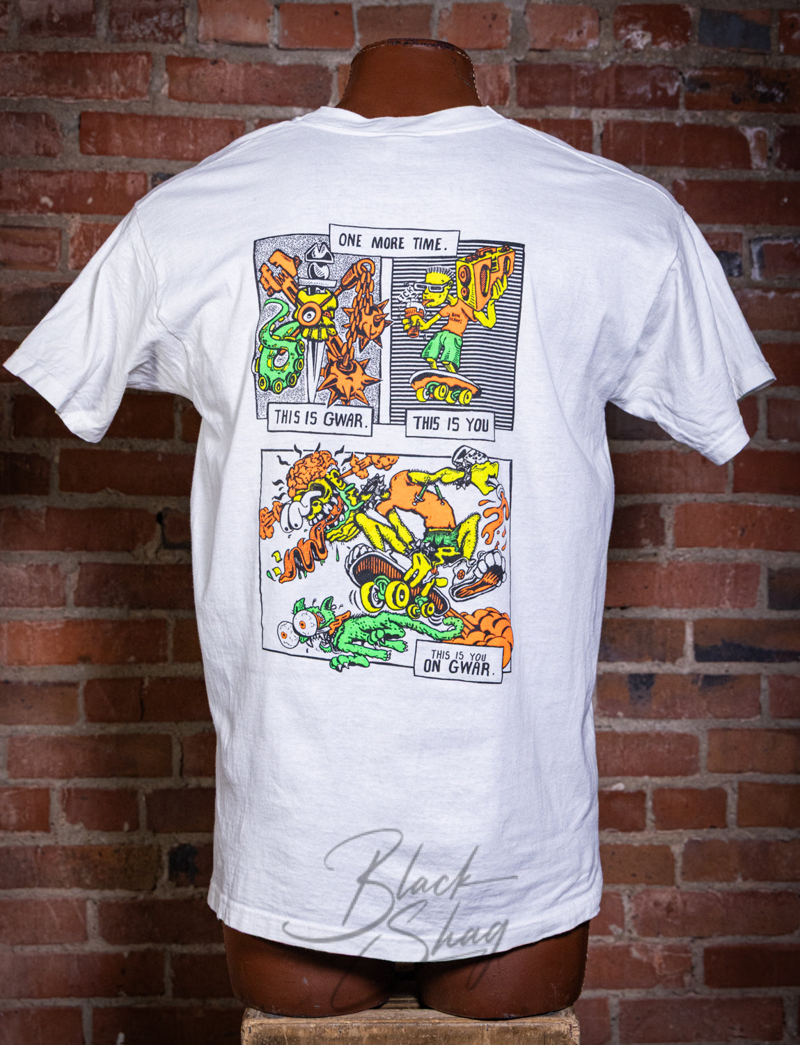 Vintage 90s GWAR Frenchy Concert T Shirt Large