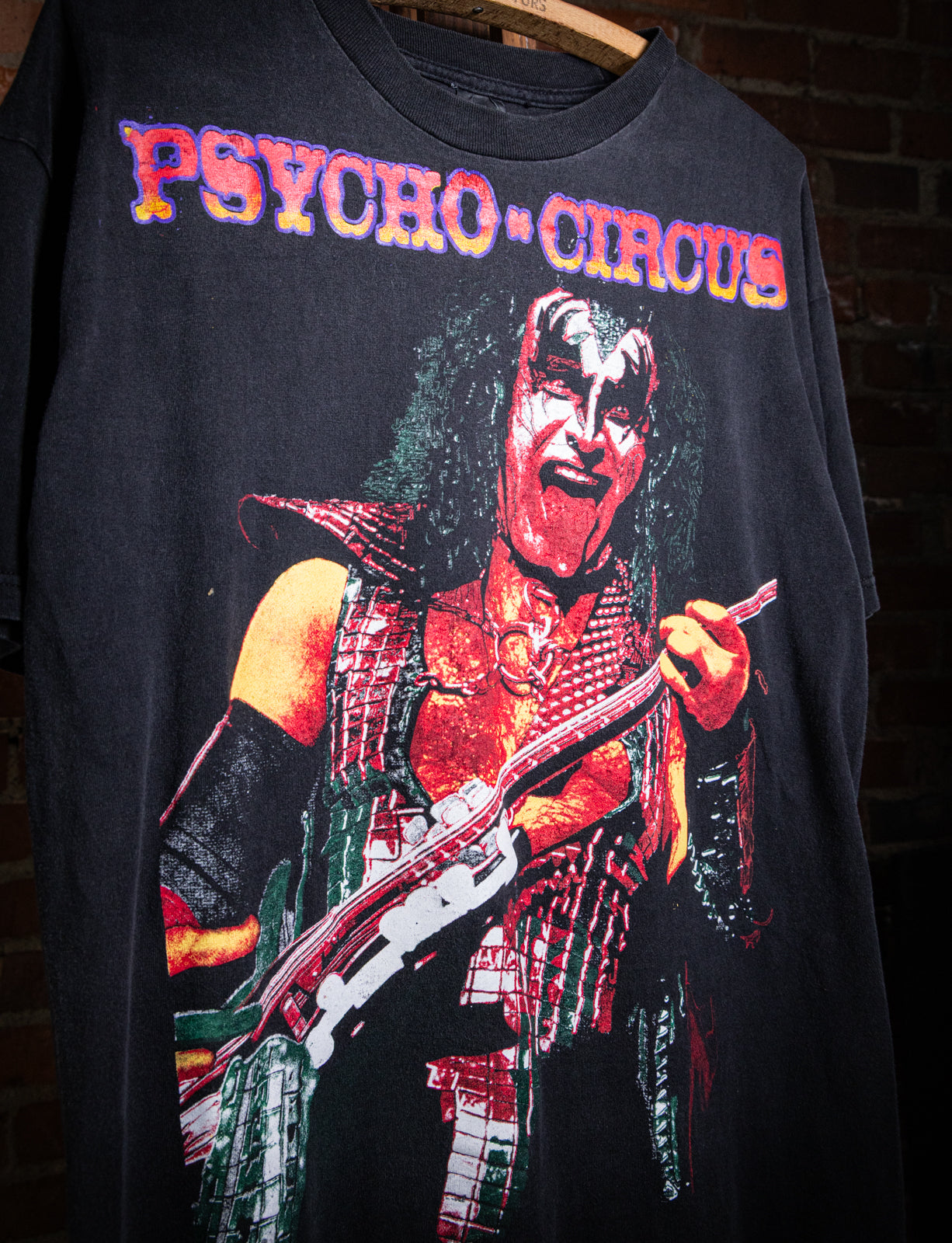 Vintage 90s Kiss Psycho Circus Concert T Shirt Large