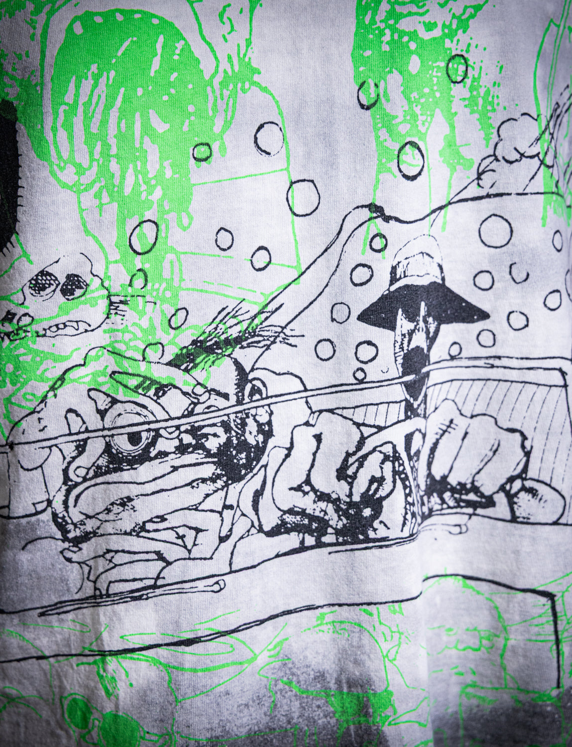Vintage 90s Mosquitohead Fear and Loathing in Las Vegas T Shirt Large