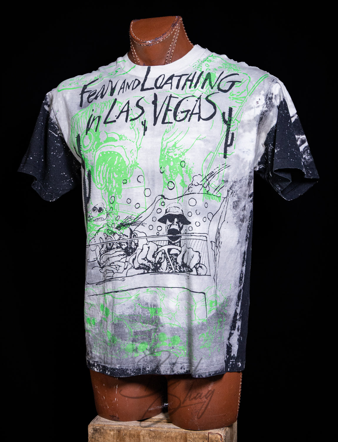 Vintage 90s Mosquitohead Fear and Loathing in Las Vegas T Shirt