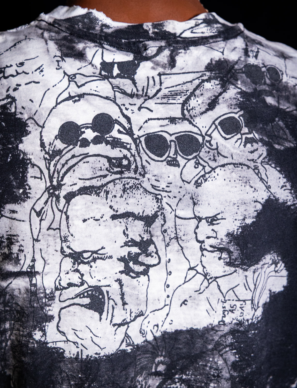 Vintage 90s Mosquitohead Fear and Loathing in Las Vegas T Shirt Large