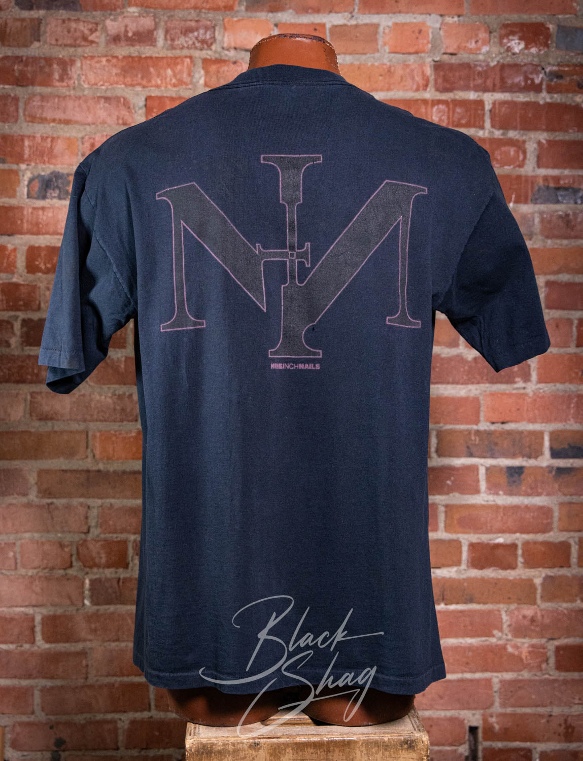 Vintage 90s Nine Inch Nails Sin Concert T Shirt XL