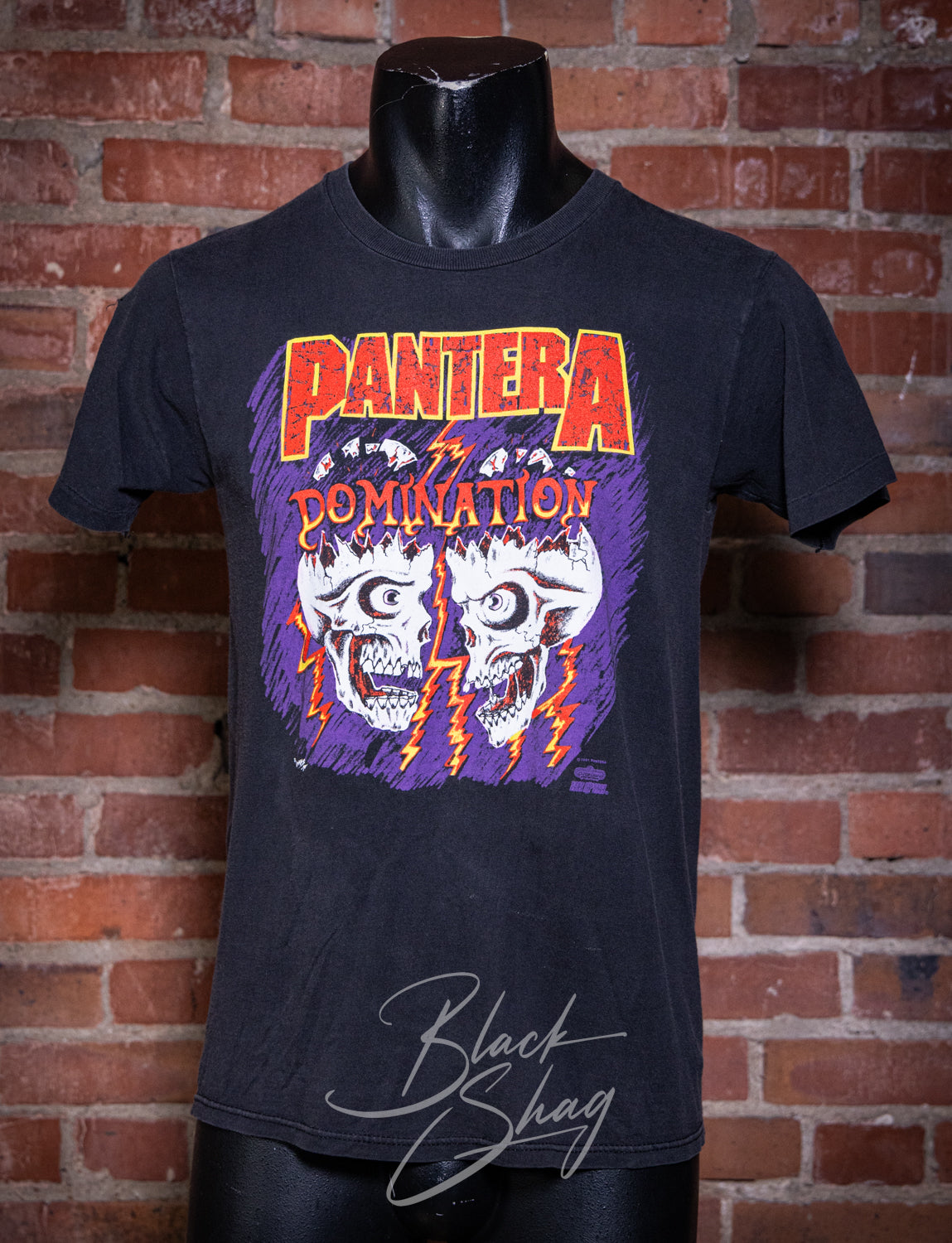 Vintage 1991 Pantera Domination Concert T Shirt Small