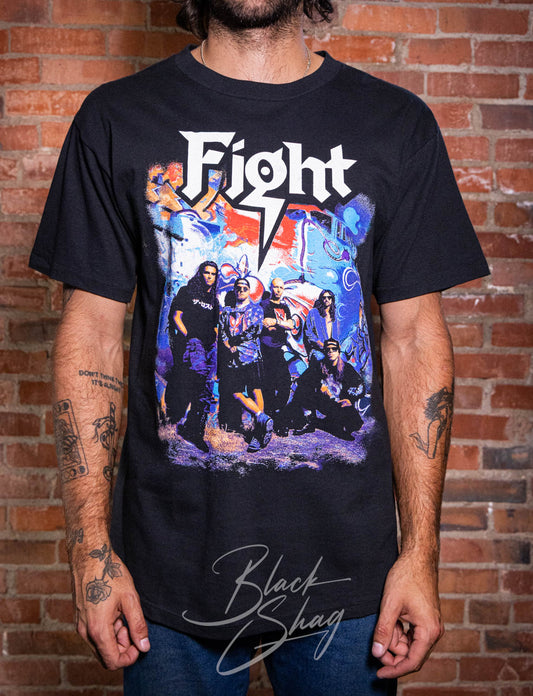 Vintage 90s Fight Rob Halford Concert T Shirt Large