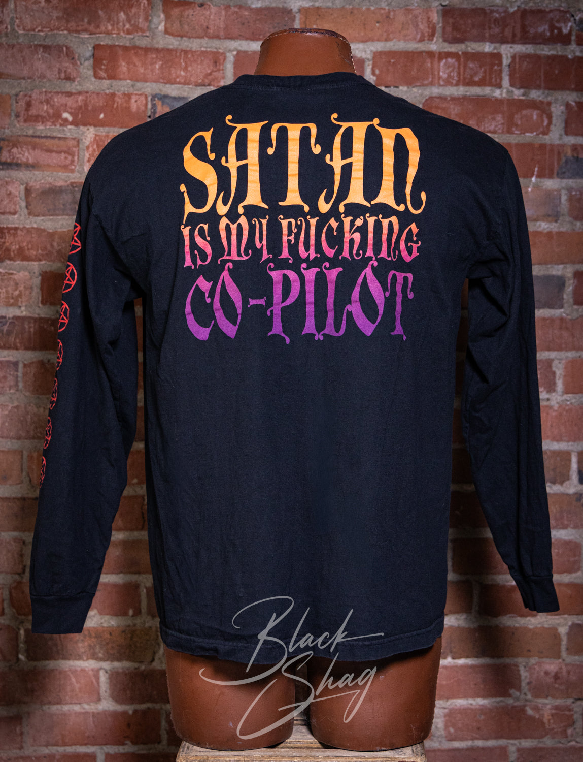 Vintage 1998 Rob Zombie Satan is My Co-Pilot Concert T Shirt XL