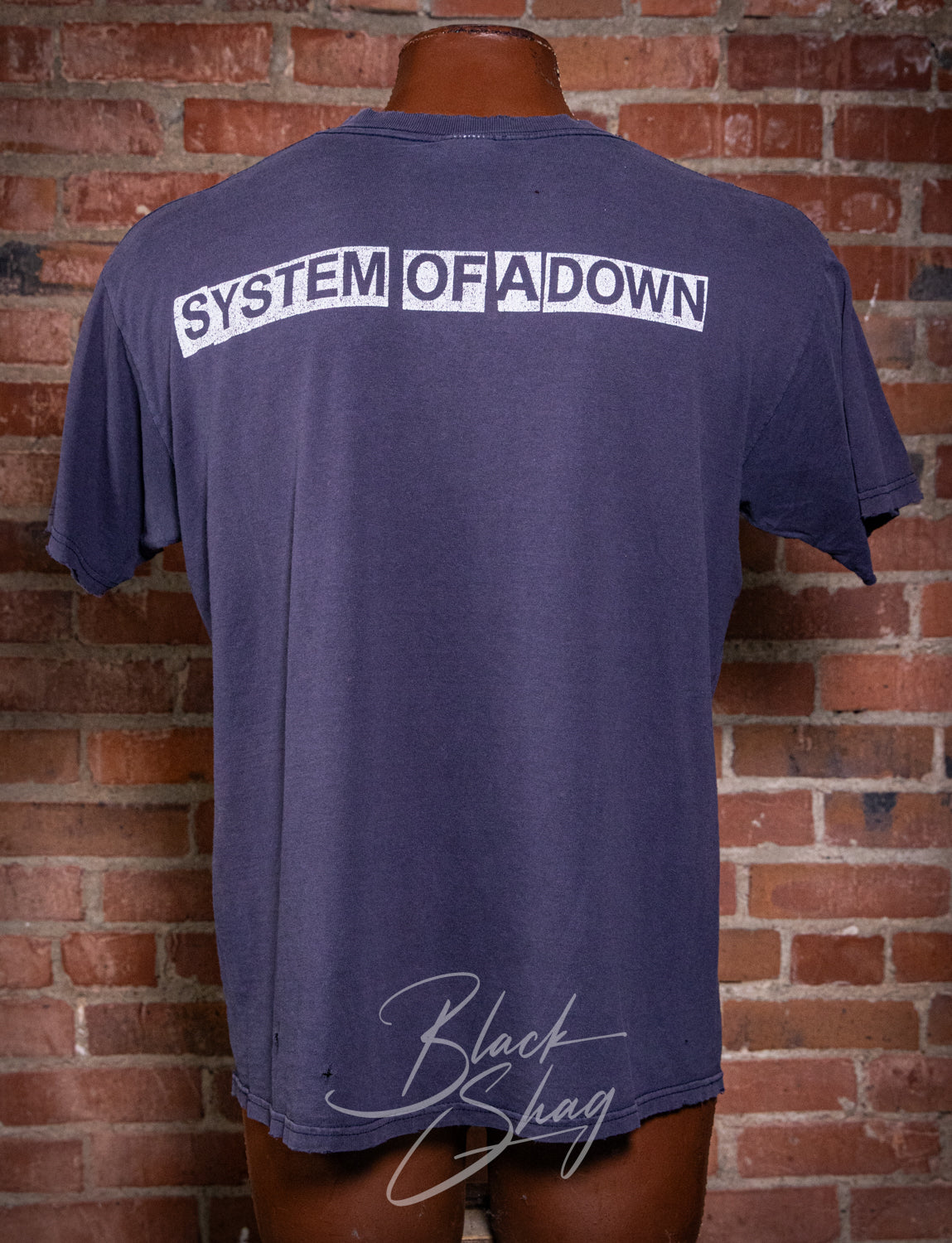 Vintage 90s System of a Down Characters Concert T Shirt XL