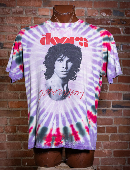 Vintage 1995 The Doors Jim Morrison Tie Dye Concert T Shirt XL