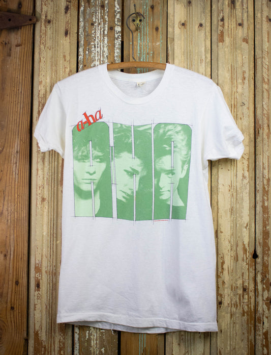 Vintage A-Ha Concert T Shirt 1986 White Small