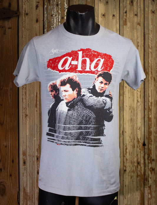 Vintage A-ha Take On Me Concert T-Shirt 1984 S
