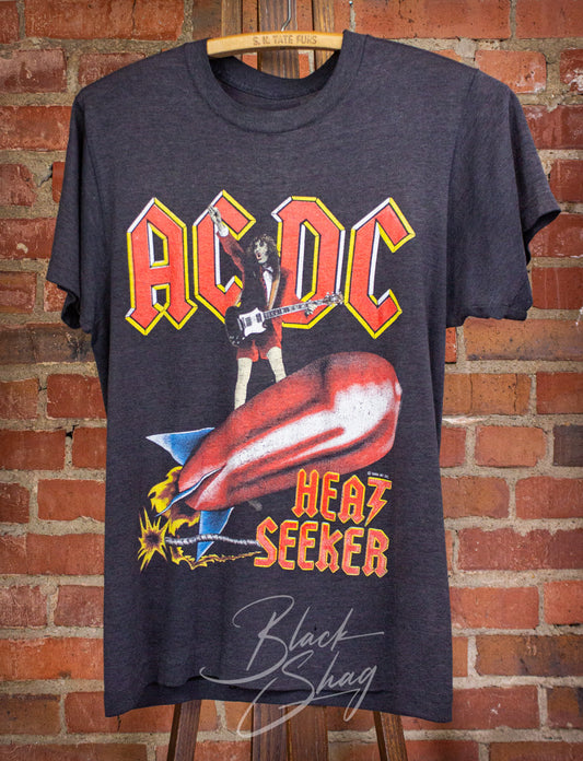Vintage AC/DC Heat Seeker Concert T Shirt 1988 Small