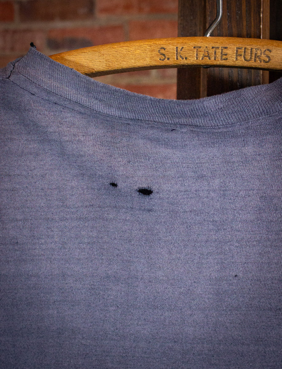 Vintage AC/DC Logo Concert T Shirt 1979 Black Large