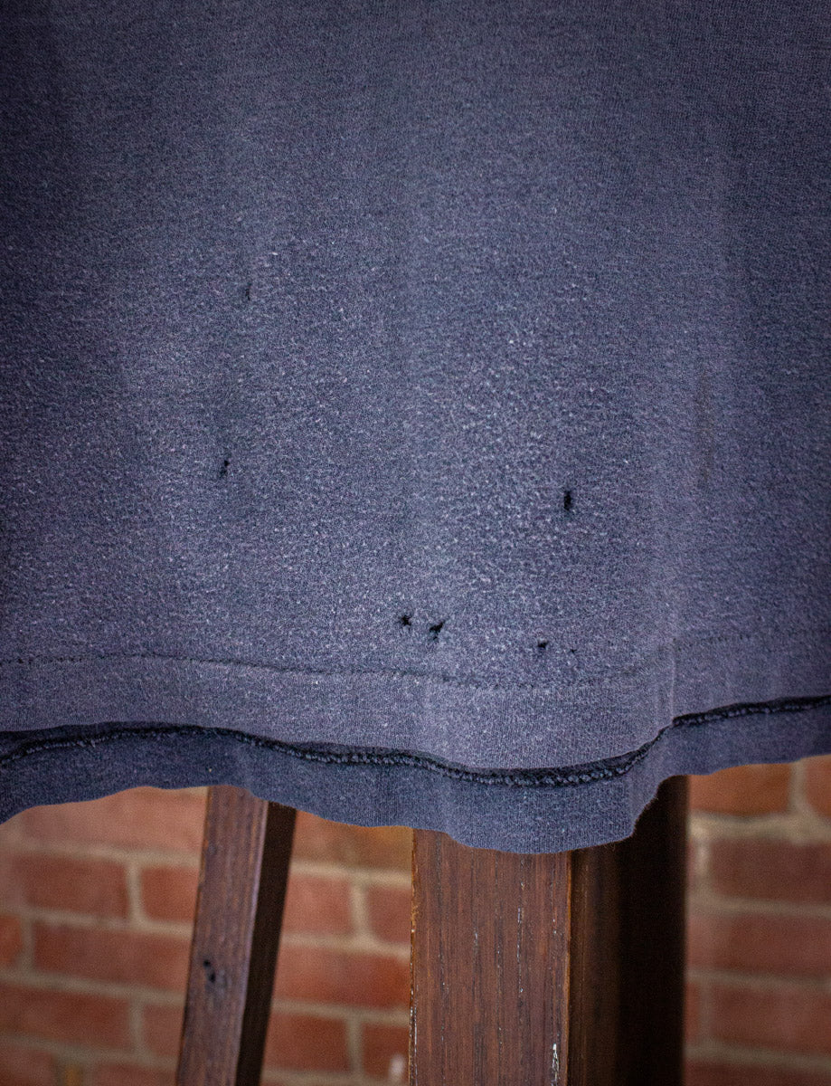 Vintage AC/DC Logo Concert T Shirt 1979 Black Large