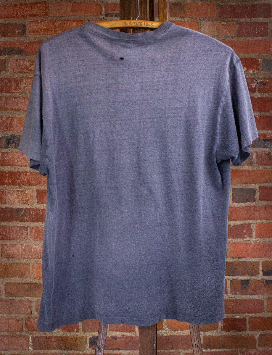 Vintage AC/DC Logo Concert T Shirt 1979 Black Large