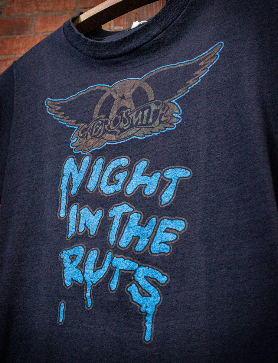 Vintage Aerosmith Night In The Ruts Concert T Shirt 1979 XS