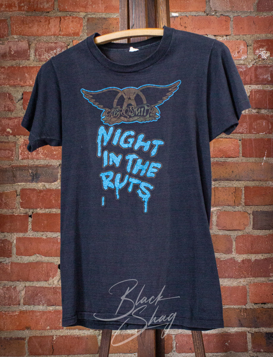 Vintage Aerosmith Night In The Ruts Concert T Shirt 1979 XS