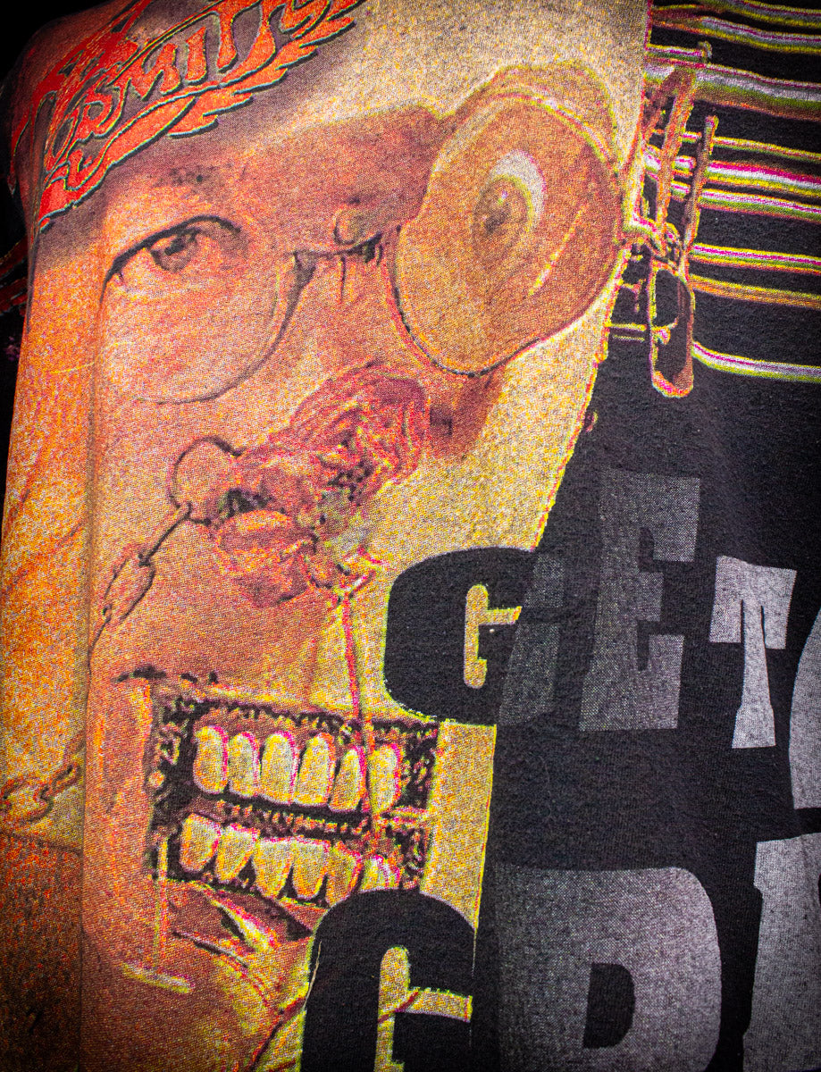 Vintage Aerosmith Get a Grip Skull All Over Print Concert T Shirt