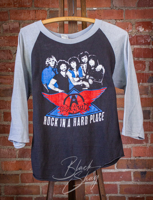 Vintage Aerosmith Rock In A Hard Place Parking Lot Concert T Shirt 1982 Medium