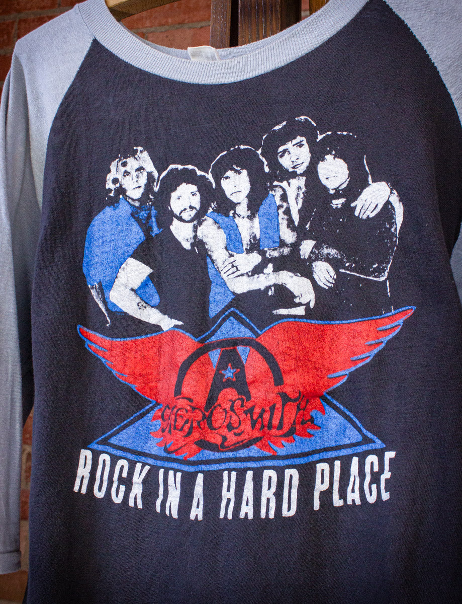 Vintage Aerosmith Rock In A Hard Place Parking Lot Concert T Shirt 1982 Medium