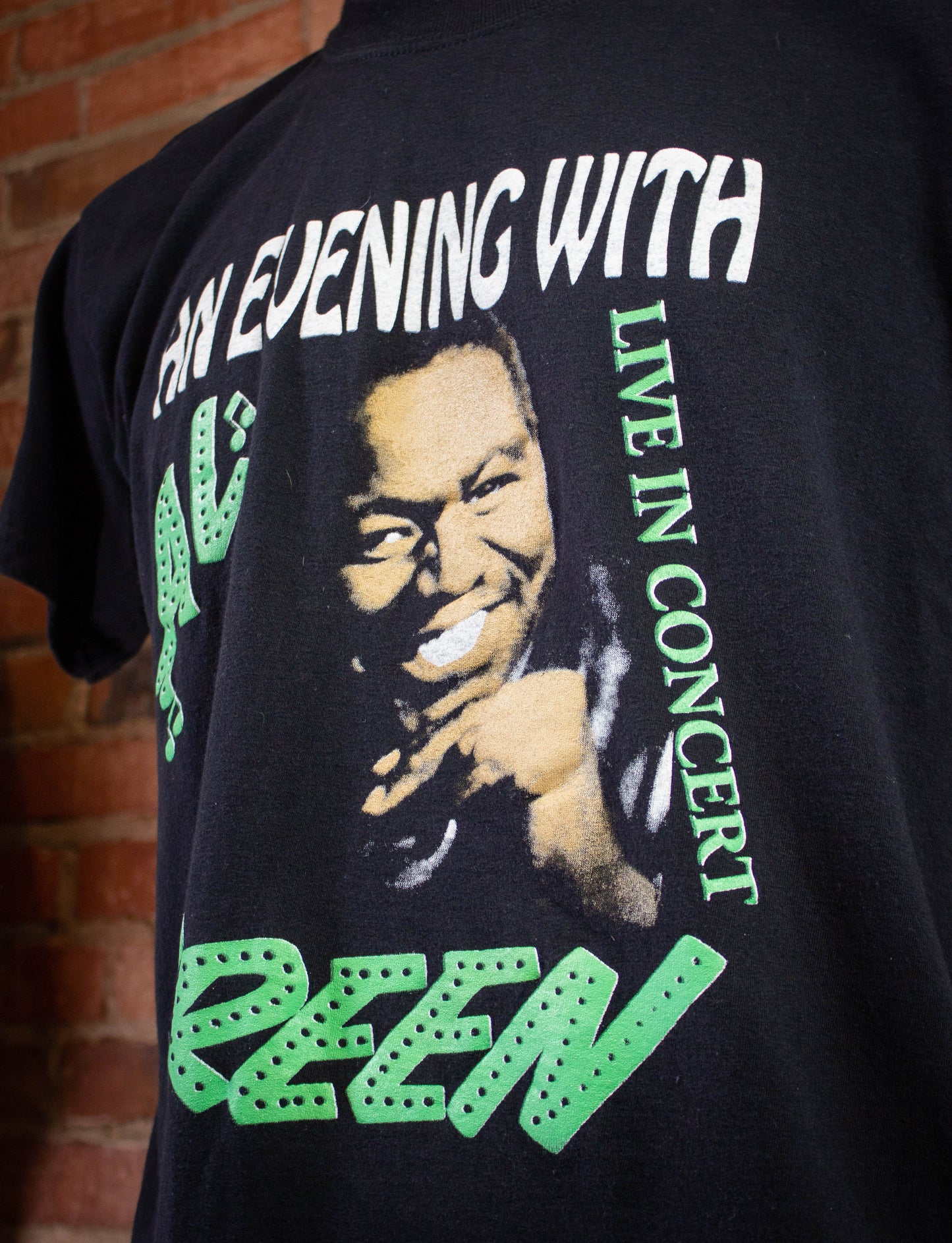 Vintage Al Green Evening With Concert T-Shirt 1990 M