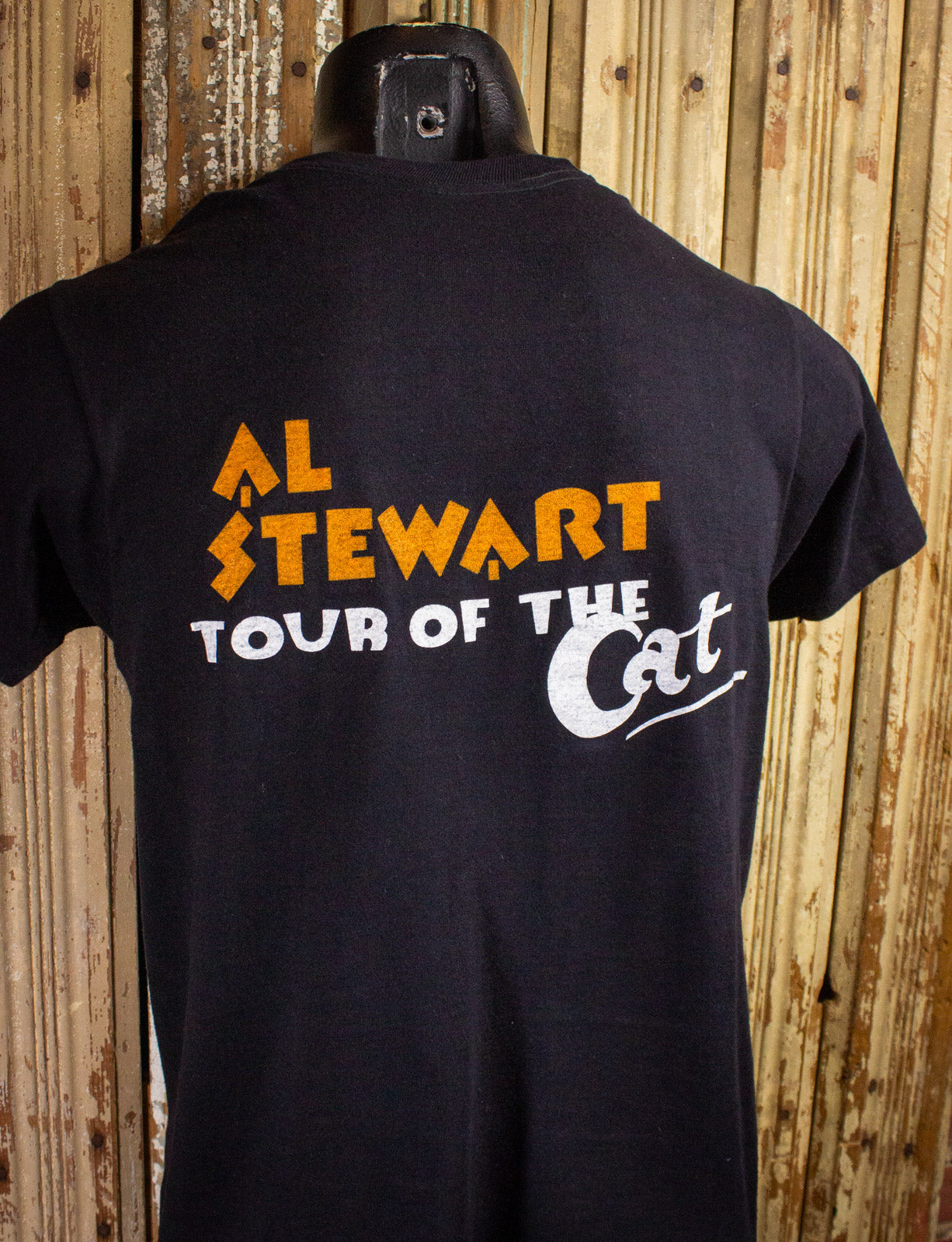 Vintage Al Stewart Tour Of That Cat Concert T Shirt 70s
