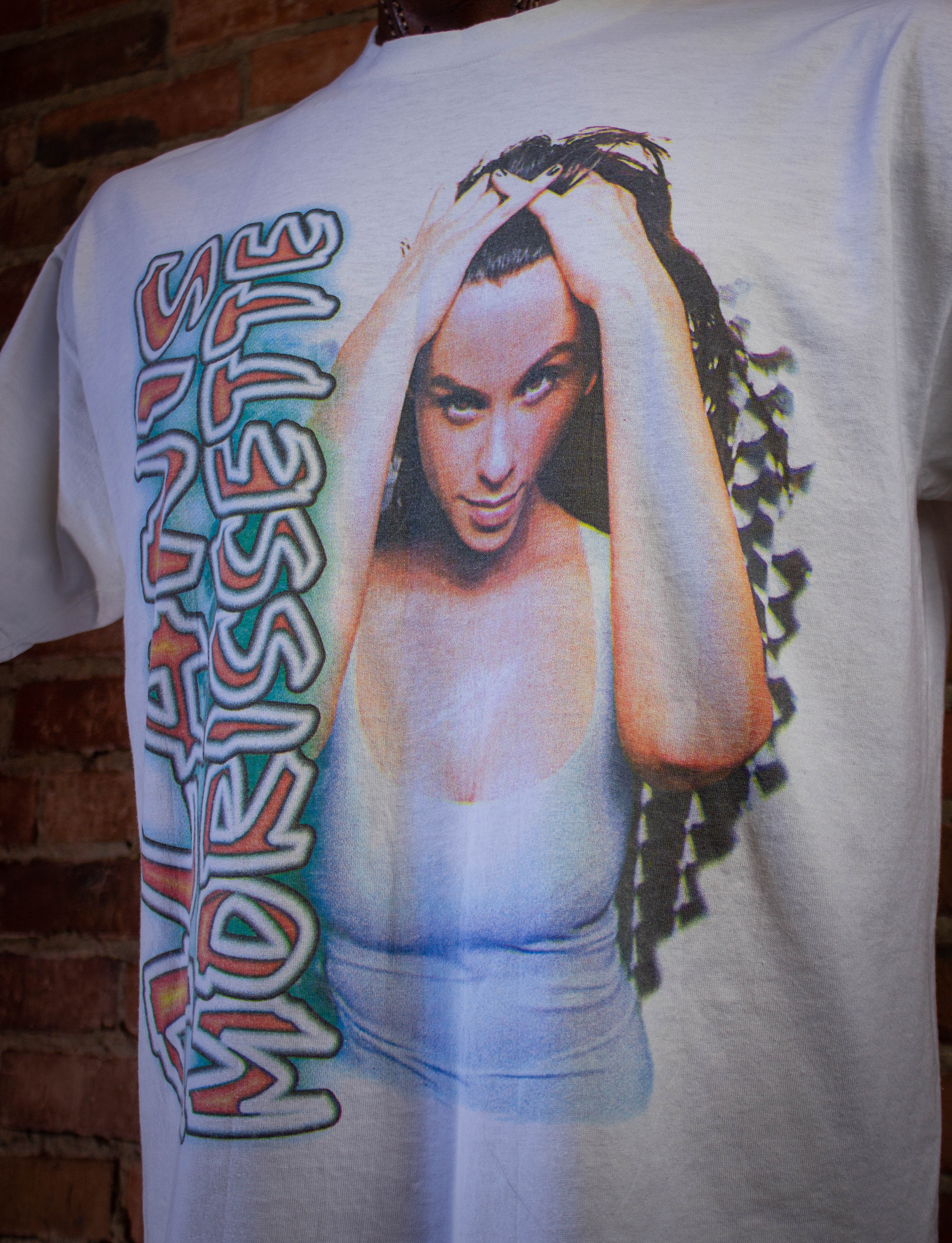 Vintage Alanis Morissette Summer Tour Concert T-Shirt 1996 XL