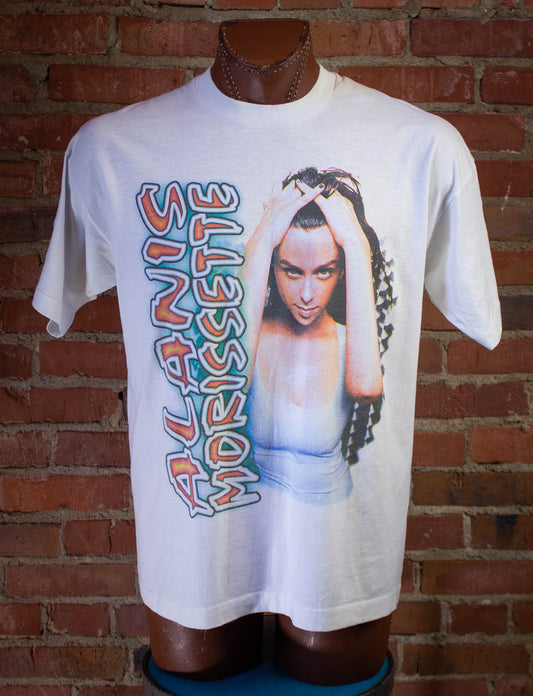 Vintage Alanis Morissette Summer Tour Concert T-Shirt 1996 XL
