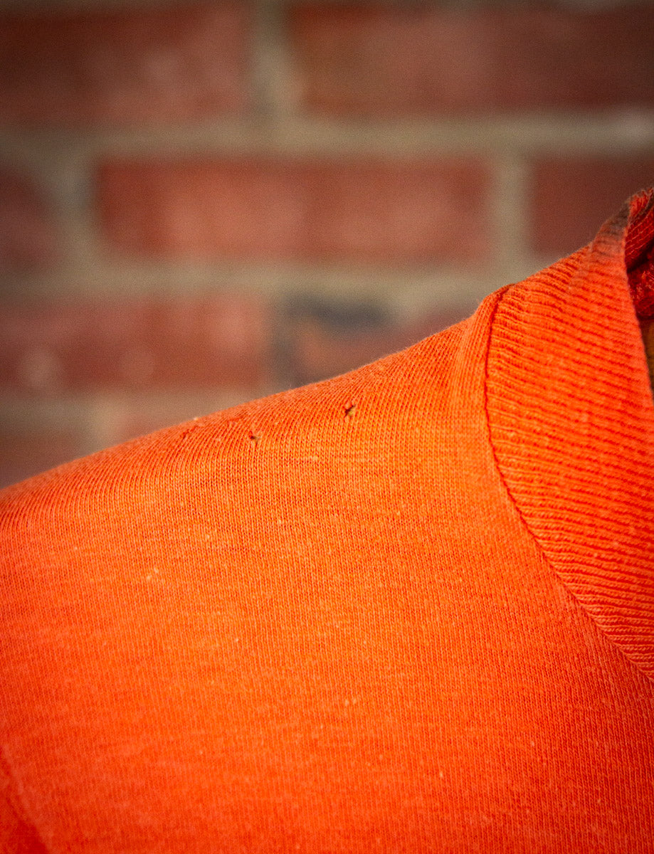 Vintage Alaska '76 Graphic T Shirt 70s Orange XXS