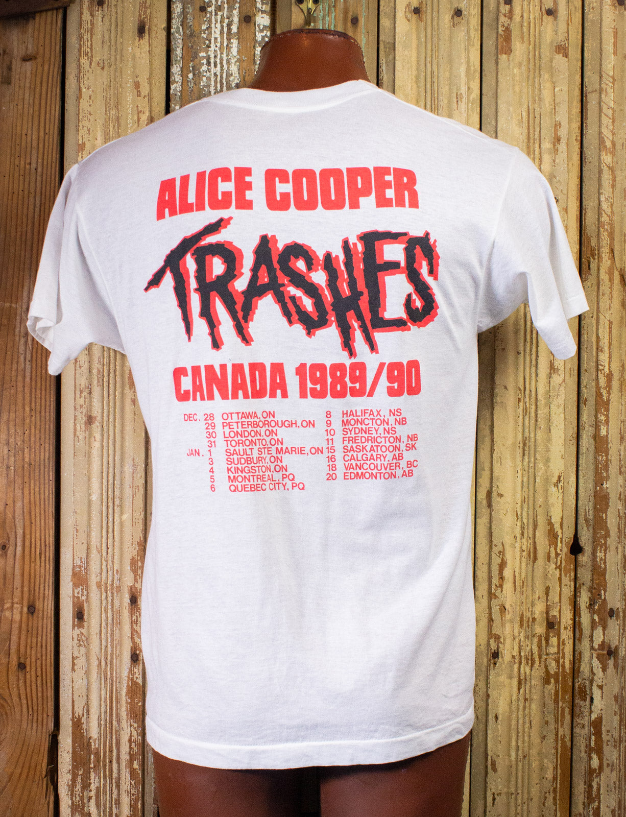 Alice cooper trash t shirt online