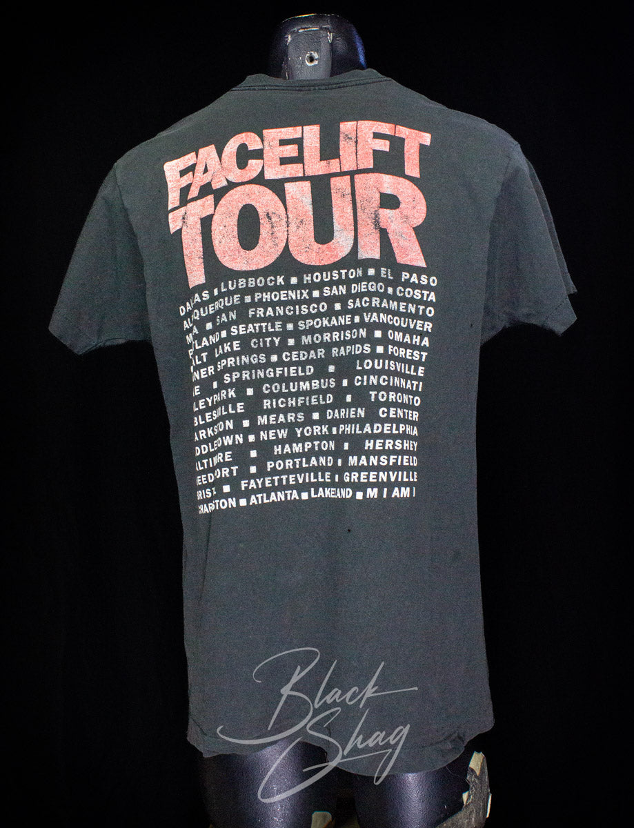 Vintage Alice in Chains Facelift Tour Concert T Shirt 1990 – Black