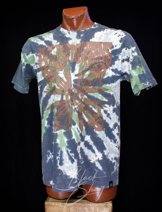 Vintage Alice In Chains Empty Fossil Of The New Scene Concert T Shirt 1993 Tie Dye XL