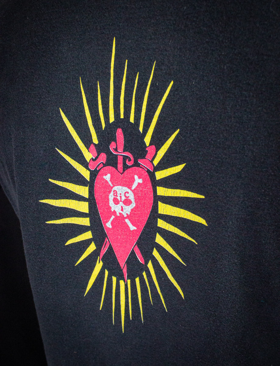 Vintage Alice in Chains Queen of Hearts Concert T Shirt 1993 Black Medium