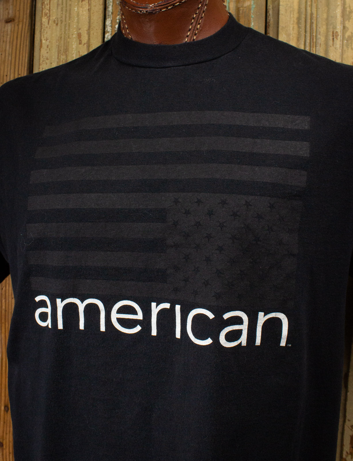 Vintage American Recordings Graphic T Shirt 90s Black XL