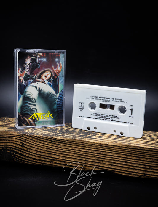Vintage Anthrax Spreading The Disease Cassette 1985