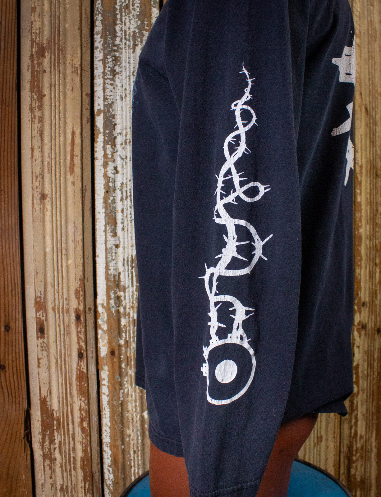 Vintage Arch Enemy Long Sleeve Concert T Shirt 90s Black Large Vintage Arch Enemy Long Sleeve Concert T Shirt 90s Black Large
