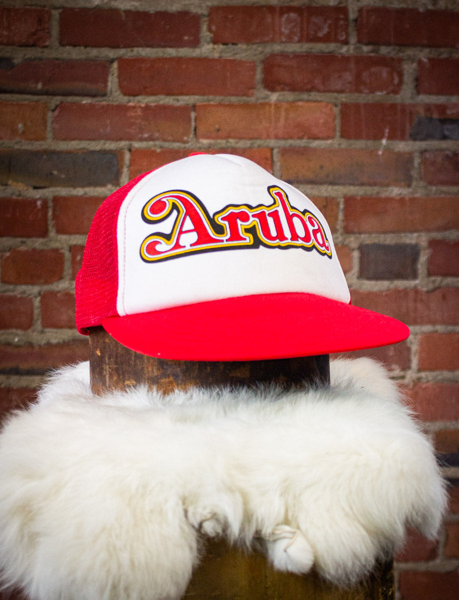 Vintage Aruba Trucker Hat