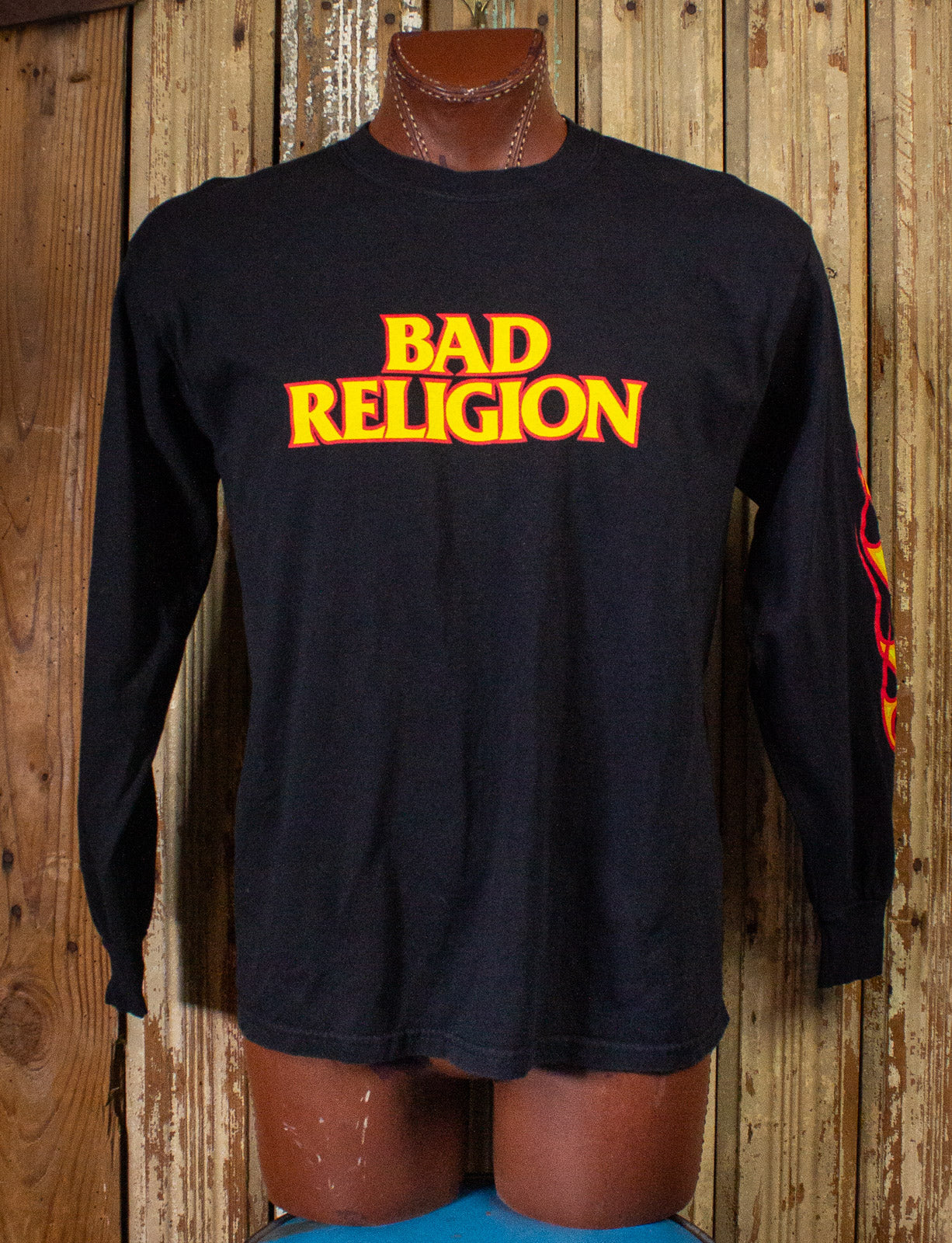 Vintage Bad Religion New America Long Sleeve Concert T Shirt 2000s Black XL
