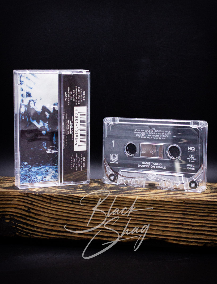 Vintage Bang Tango Dancing On Coals Cassette 1991