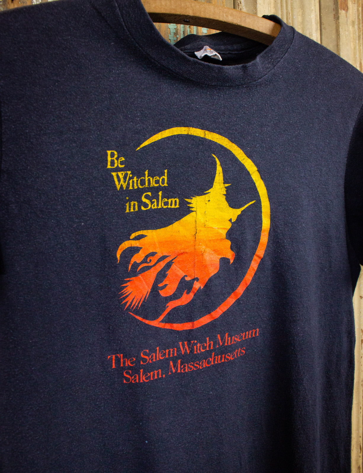 Vintage Be Witched in Salem Graphic T Shirt 70s XS