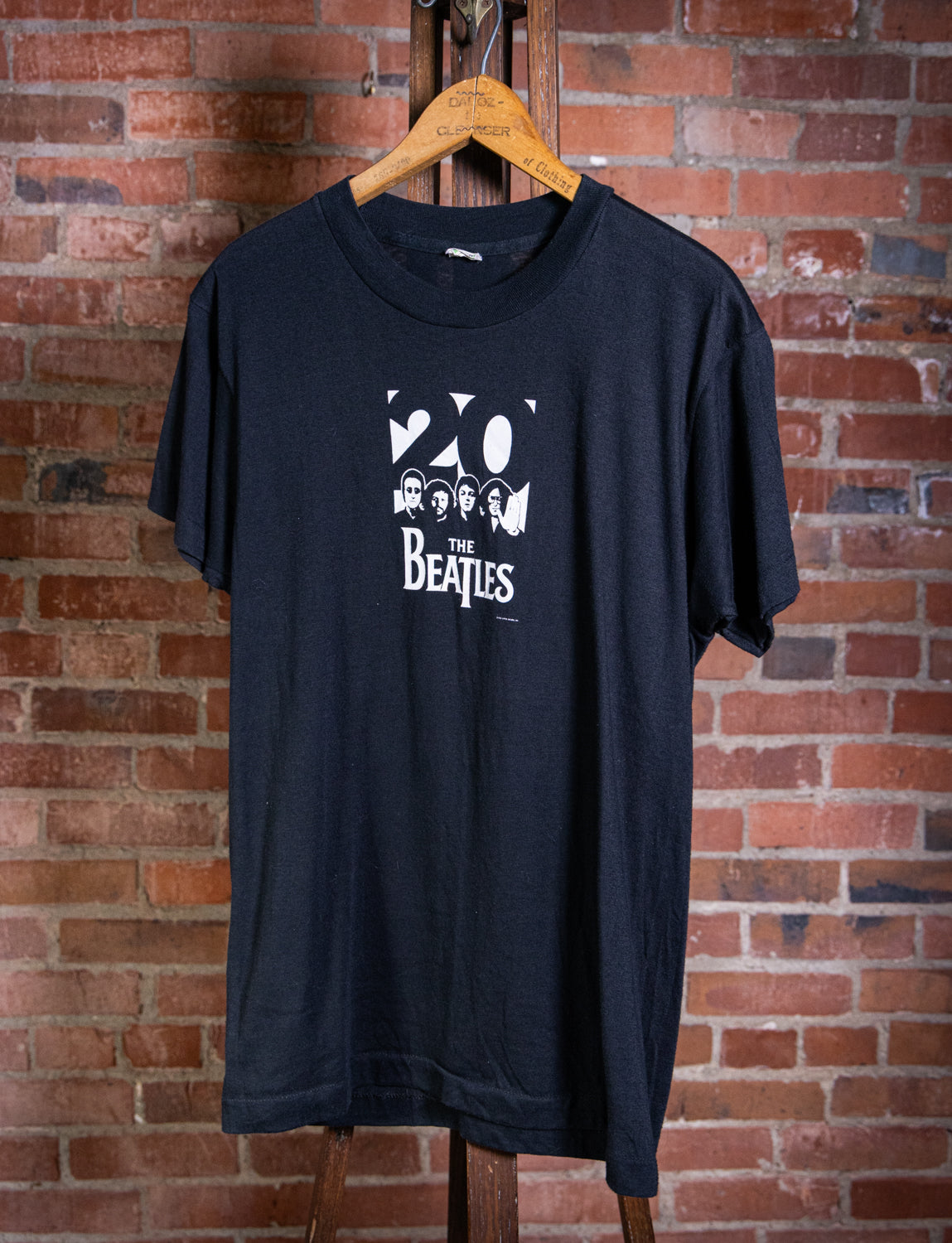 Vintage Beatles 20 Promo T Shirt 1984 Black Small