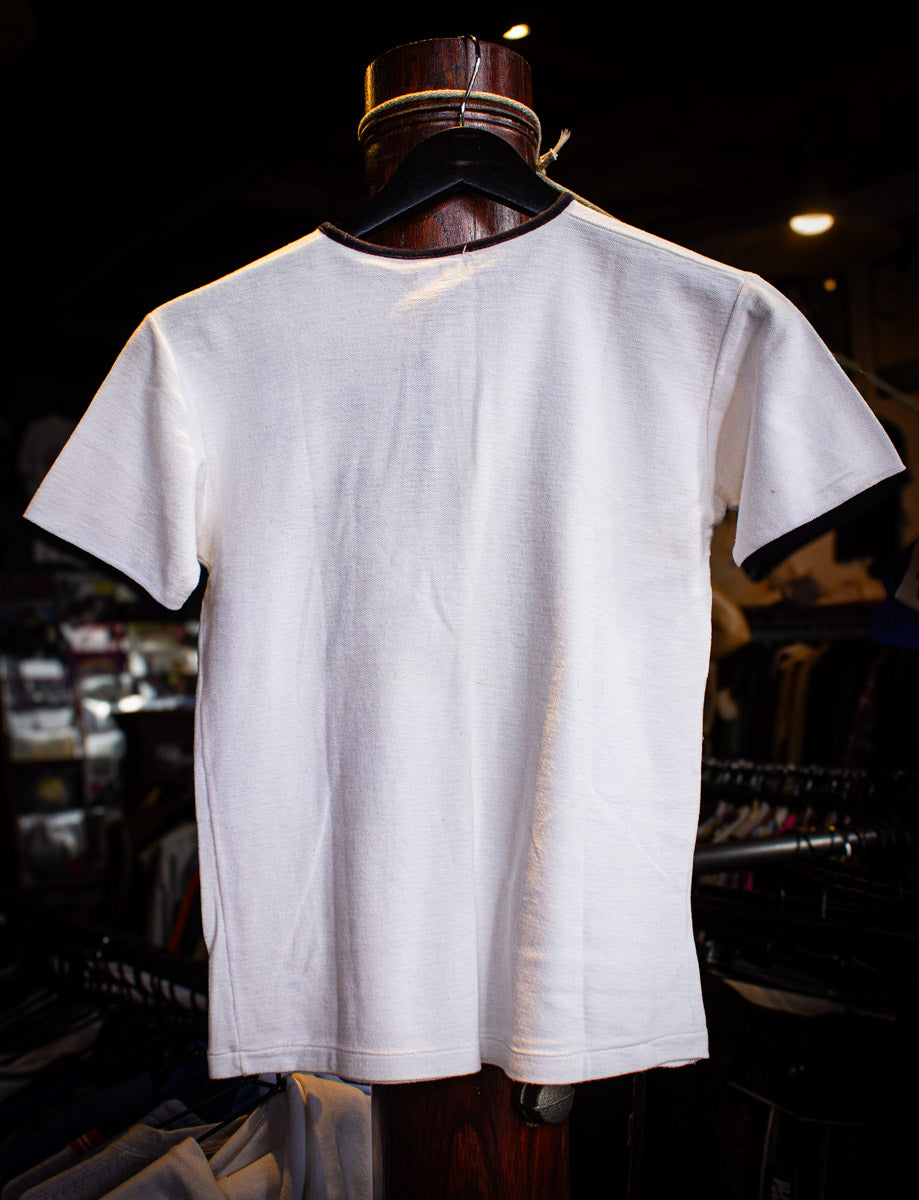 Vintage Beatles Henley Concert T Shirt 1965 White Small