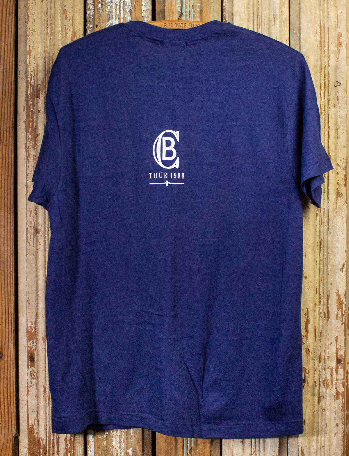 Vintage Belinda Carlisle Good Heavens! Concert T Shirt 1988 Blue Large
