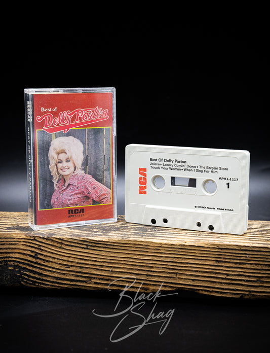 Vintage Best of Dolly Parton Cassette 1975