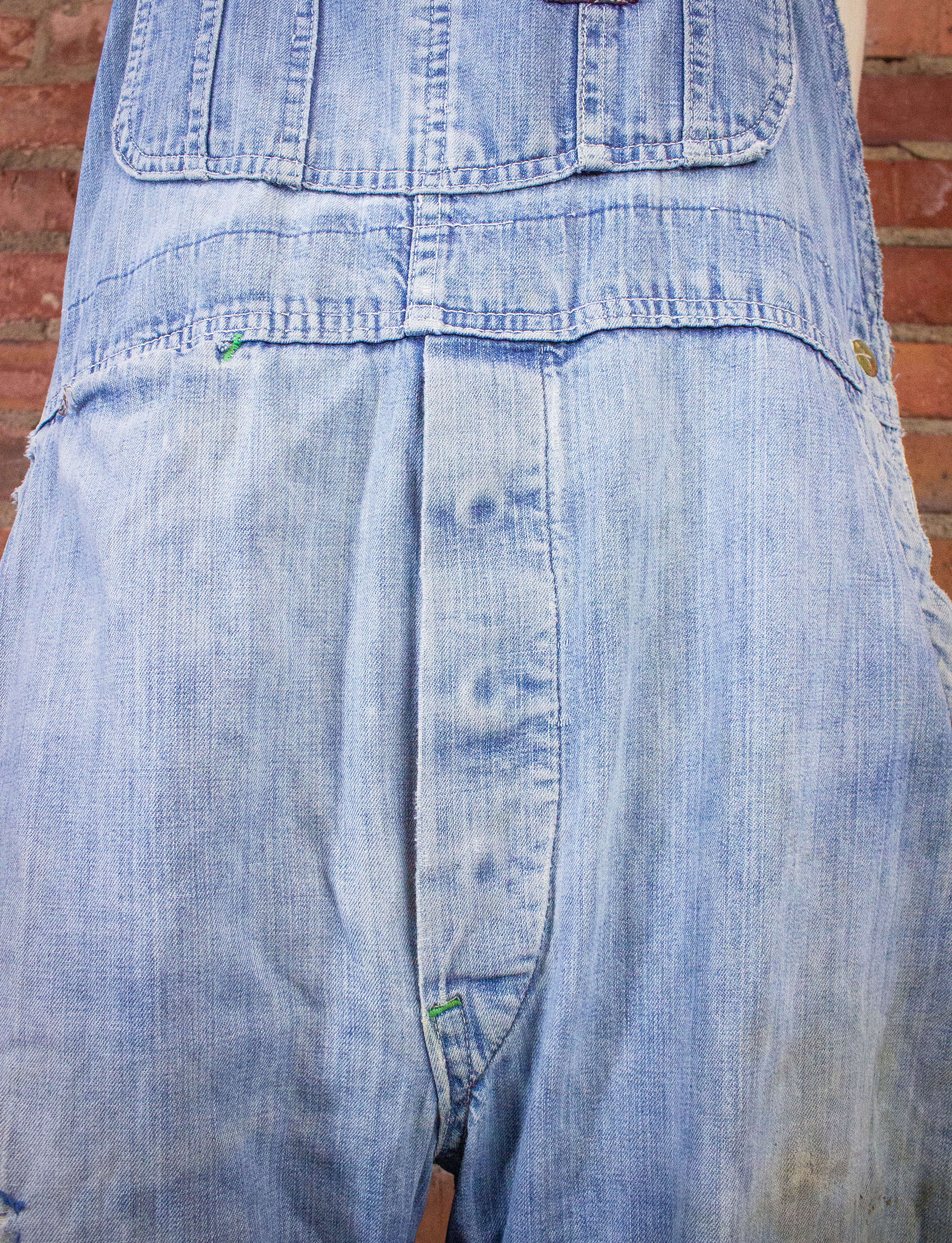 Vintage Big Smith Denim Overalls 50s 34x27