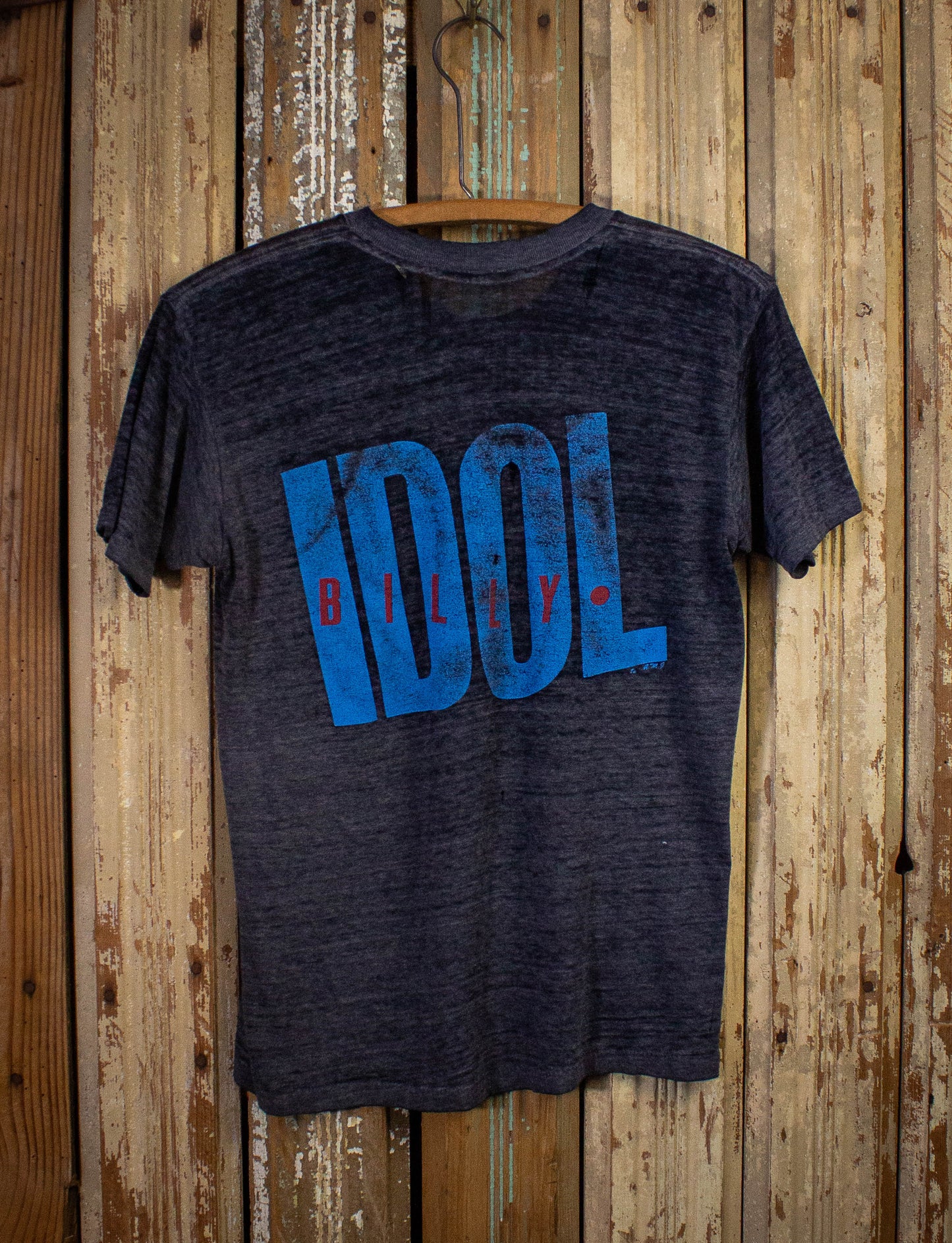 Vintage Billy Idol Rebel Yell 1983 Concert T Shirt Black Medium