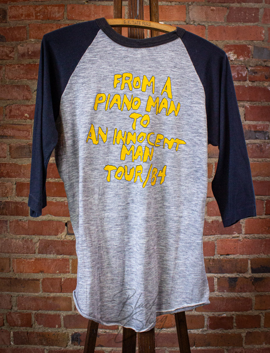 Vintage Billy Joel From a Piano Man to an Innocent Man Concert T Shirt 1984 Medium/Large