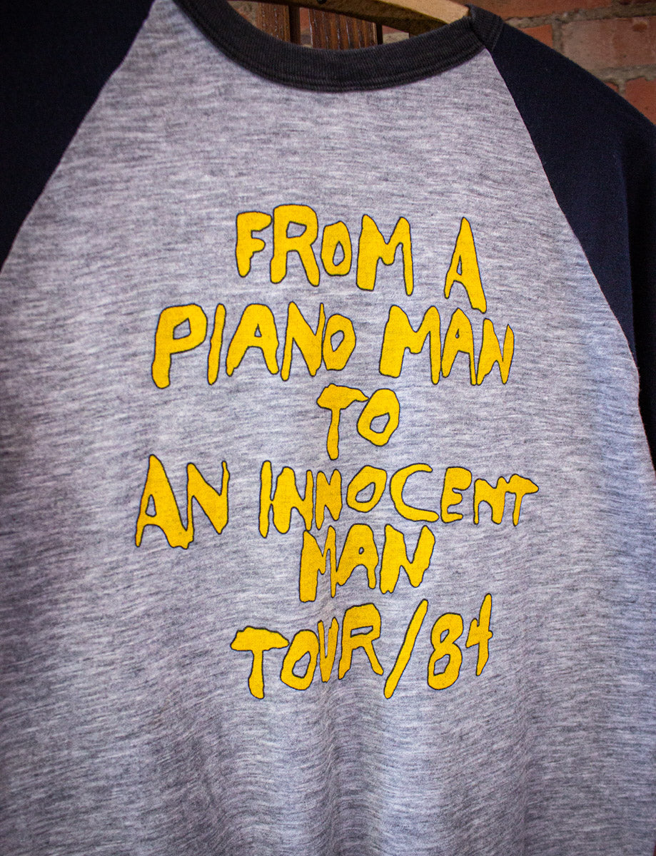 Vintage Billy Joel From a Piano Man to an Innocent Man Concert T Shirt 1984 Medium/Large