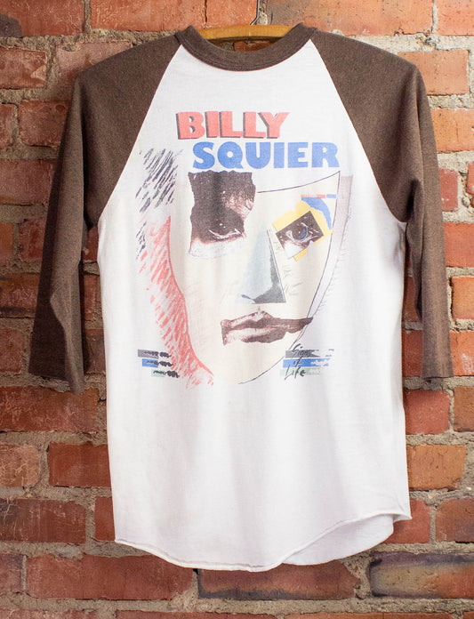 Vintage Billy Squier Signs Of Life Tour Concert T-Shirt 1984 S