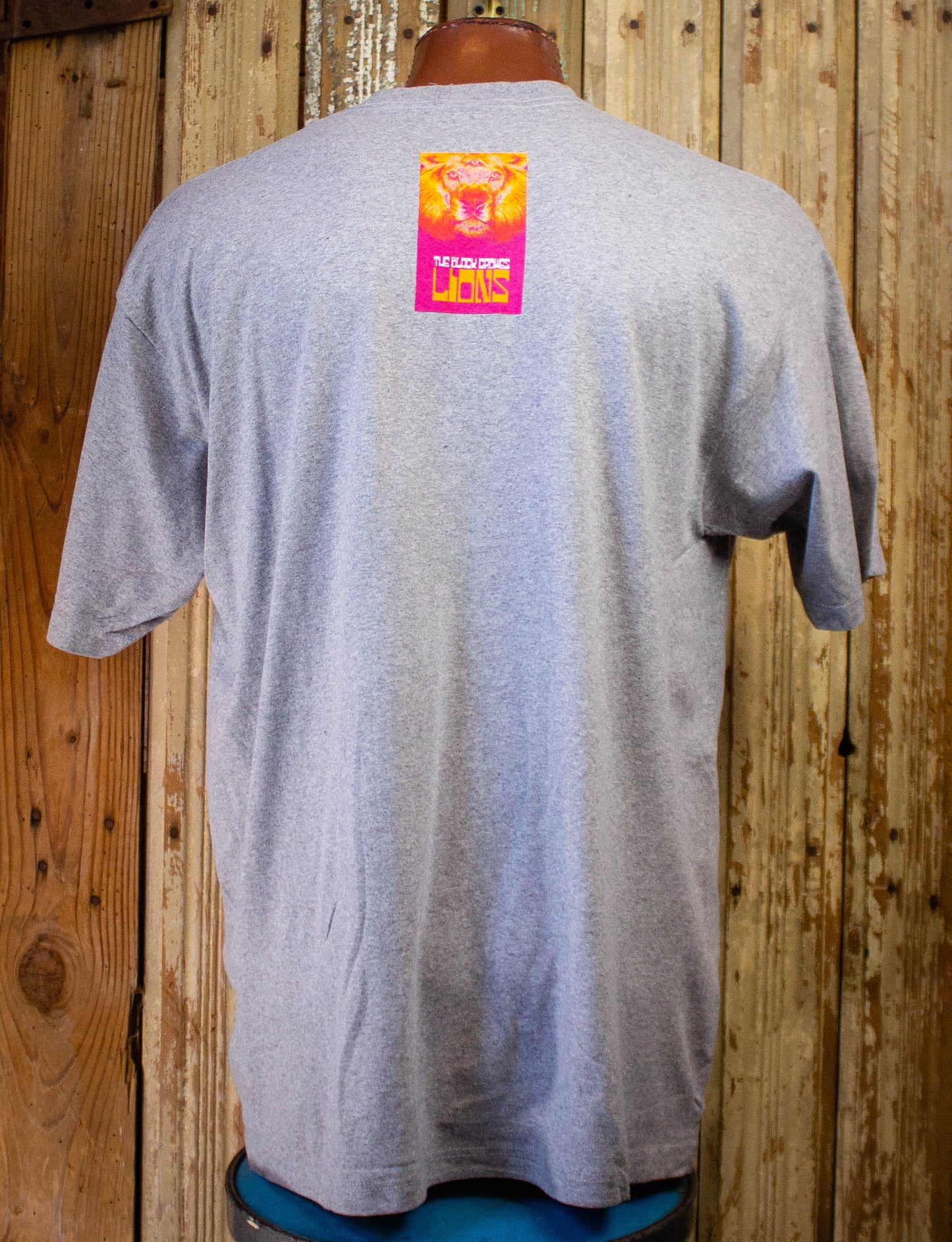Vintage Black Crowes Lions Concert T Shirt 2001 Gray XL