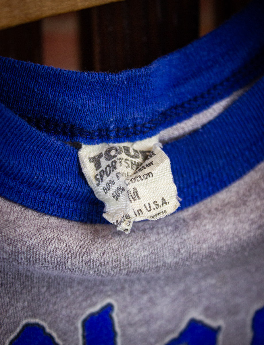 Vintage Black Sabbath Born Again Raglan Concert T Shirt 1984 Blue/Gray Small