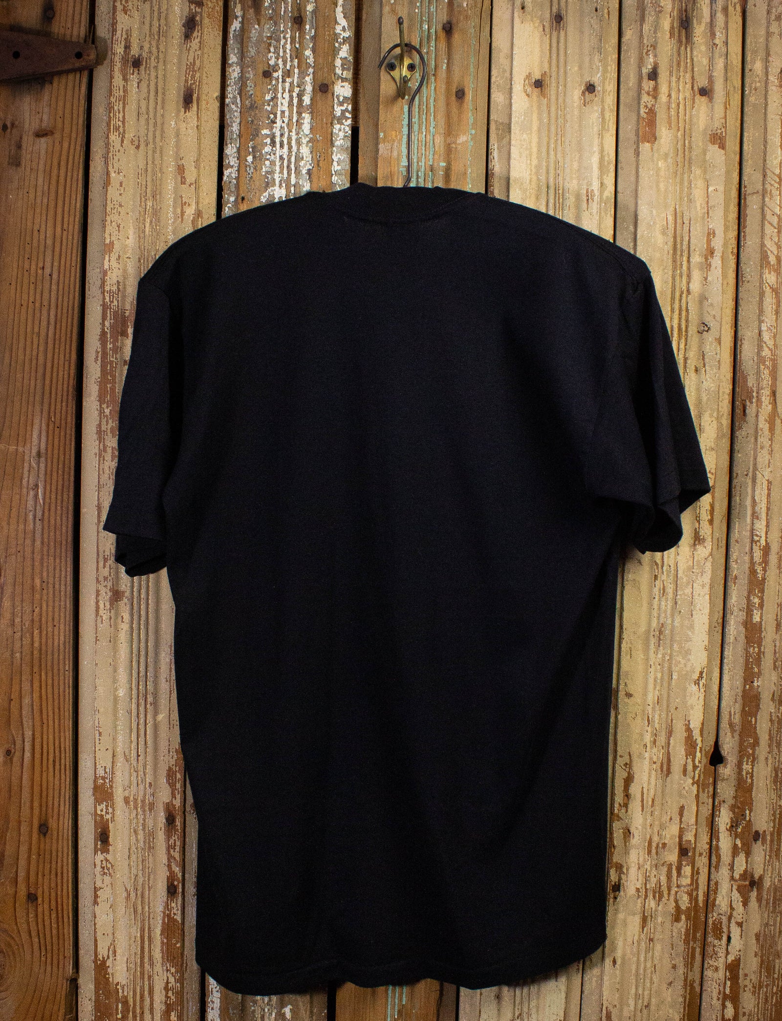 Vintage Black Widow Train Graphic T Shirt 80s Black Large